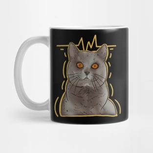 Shocked cat Mug